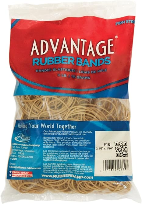 Alliance Rubber Bands #16 Bag  