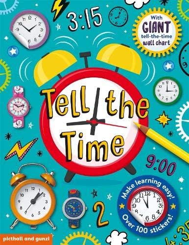 Tell The Time Poster/Sticker Book
