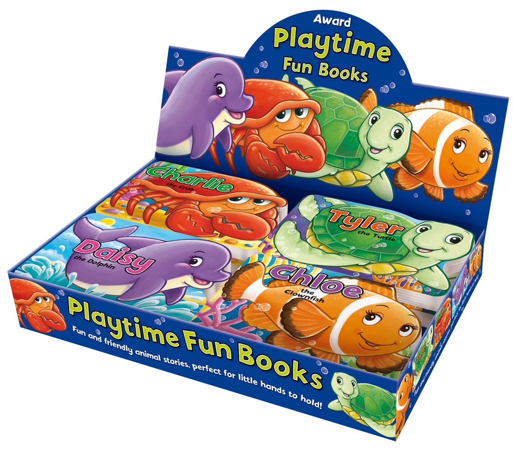 Playtime Fun Shaped Board Books Series 4