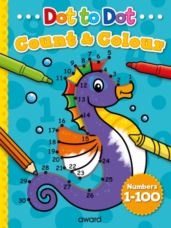 Count To 100 #321 Dot To Dot Count & Colour