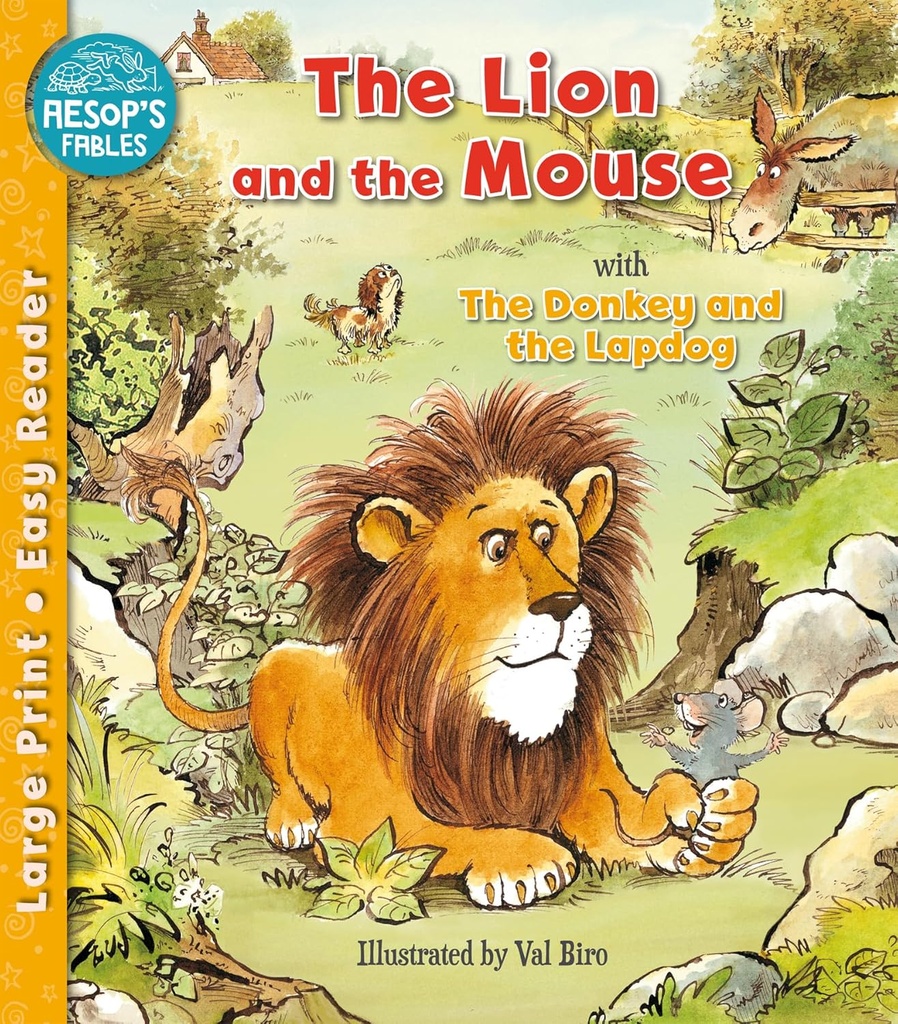 Lion & The Mouse Easy Reader Aesop's Fables