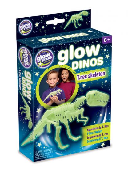 T-Rex Skeleton Glow Dinos 