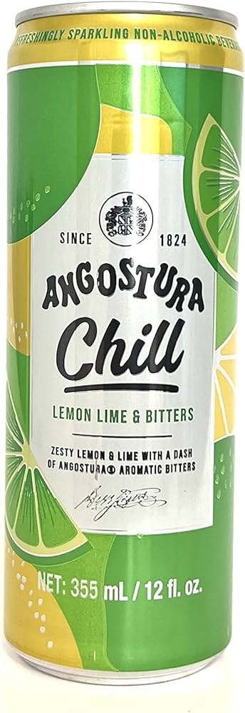 Lemon Lime Bitters 355ml Can