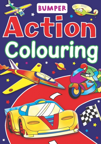 Bumper Action Colouring