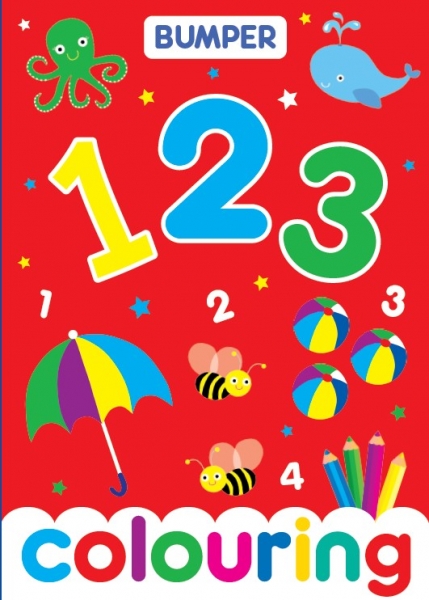 0709733660 Bumper 123 Colouring  - (24/ctn)