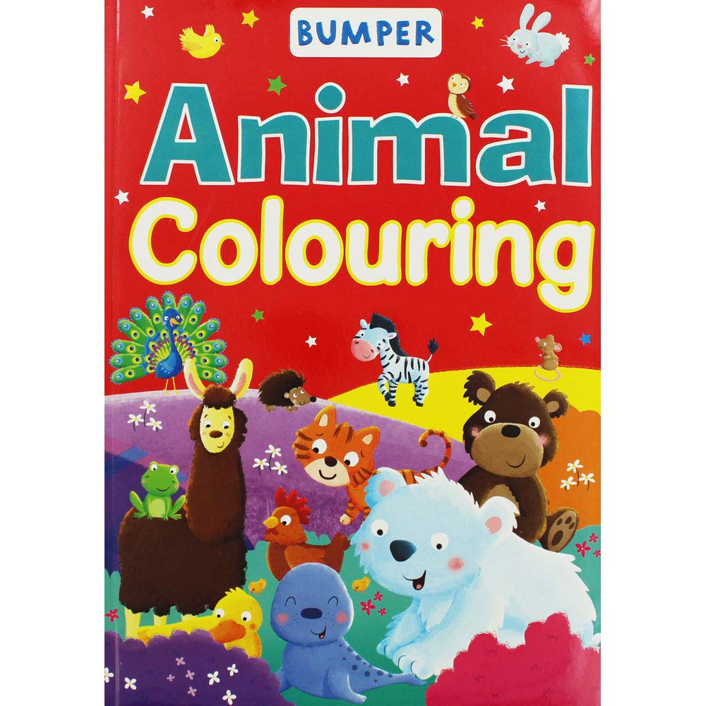 0709723684 Bumper Animal Colouring - (24/ctn)