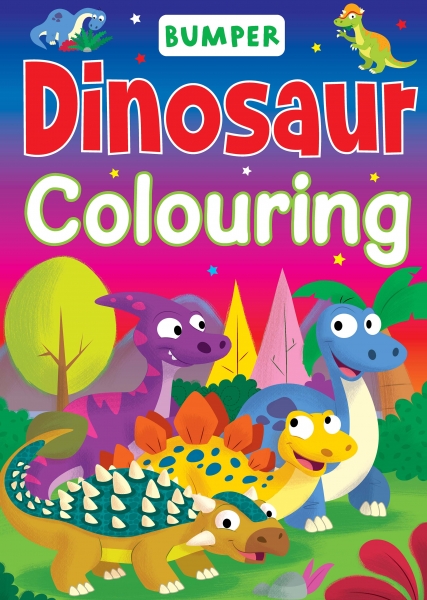 0709725800 Bumper Dinosaur Colouring