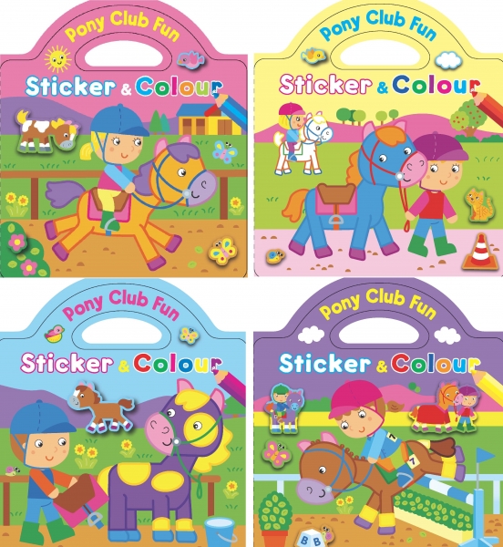 My Pony & Me Sticker & Colour