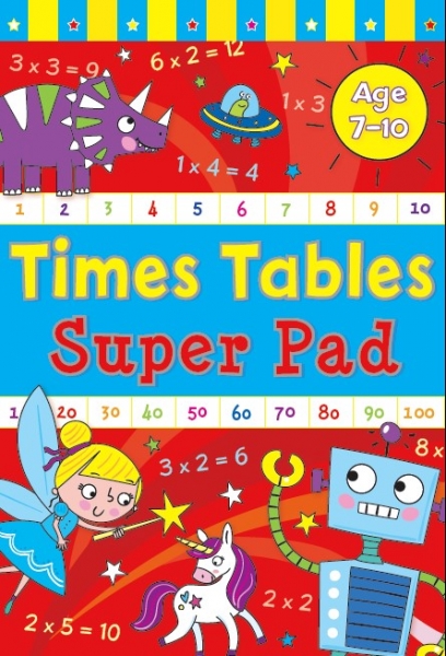 0709717539 Times Tables Super Pad 7-10yrs