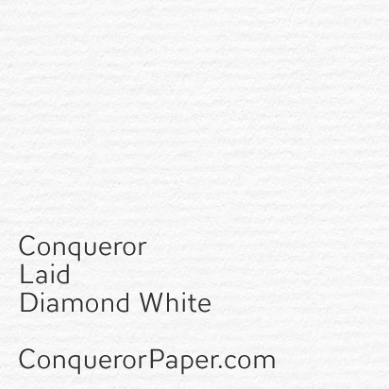 Conqueror Laid 100G Diamond White