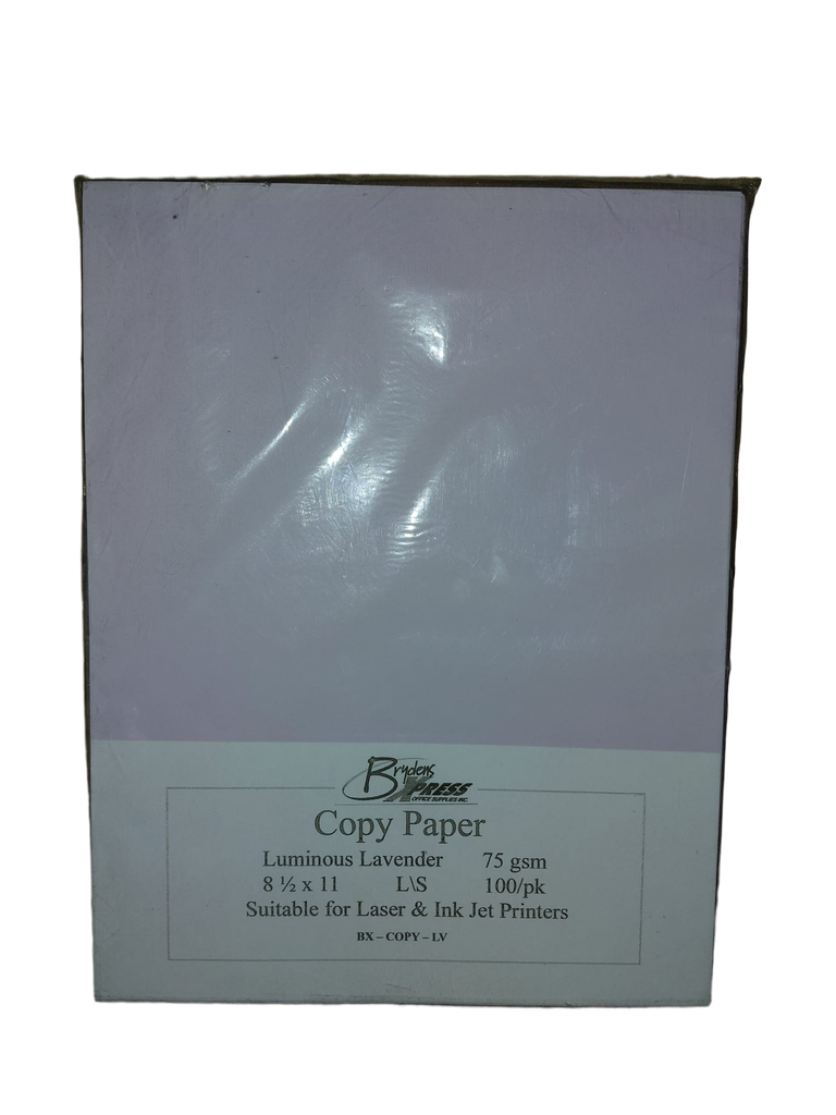Boise Lavender L/S 75g Copy Paper 100pk