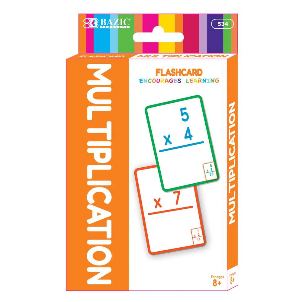 Flash Cards MULTIPLICATION