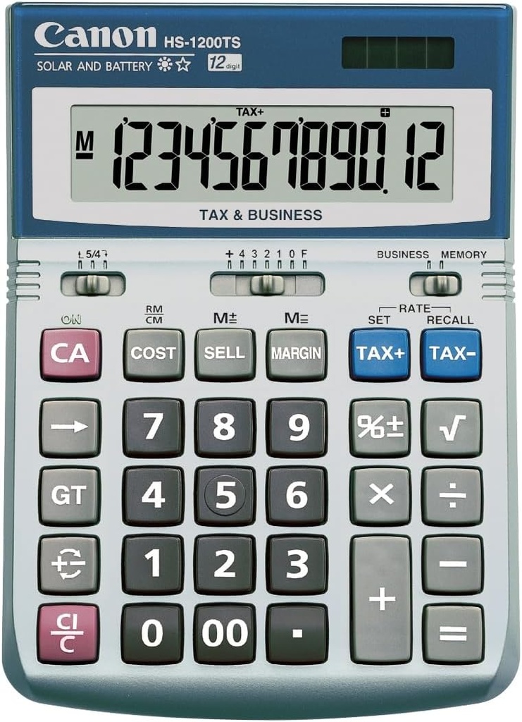 Canon Large Angle Display 12 Digit Calculator