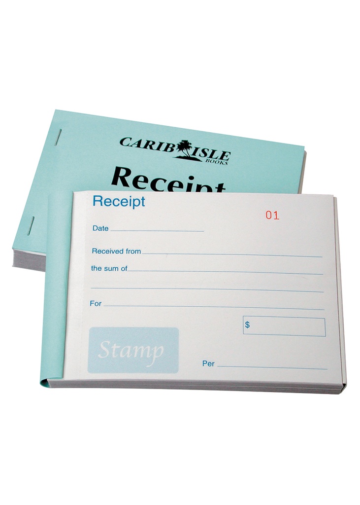 Carib Isle Duplicate Receipt Book 100's