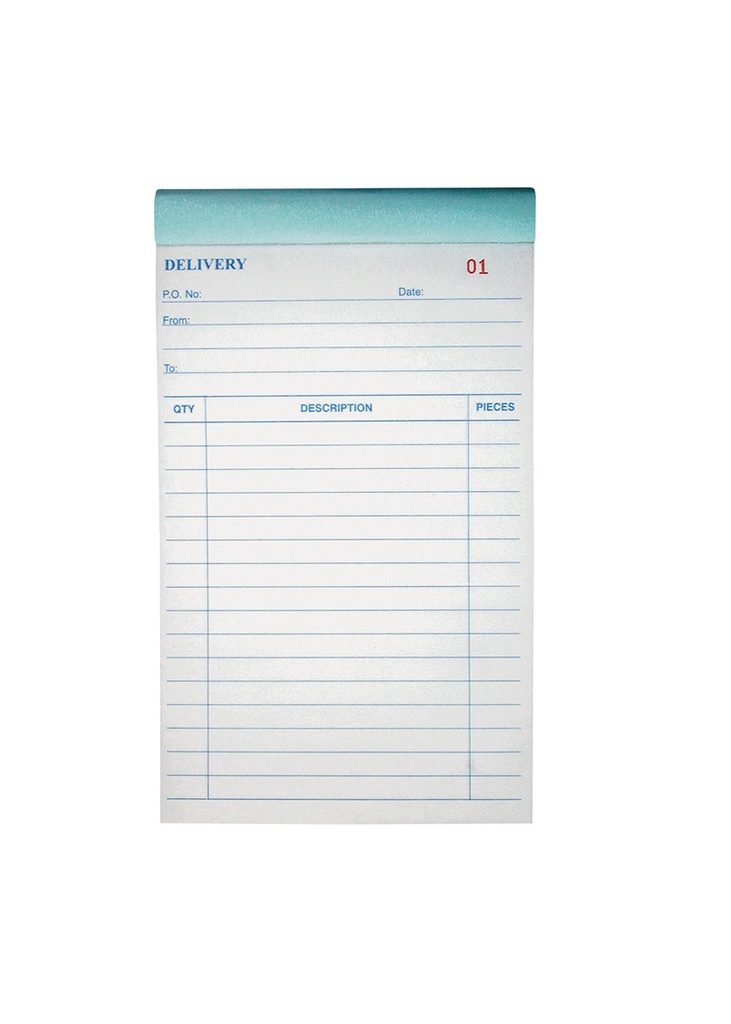 Triplicate Delivery Book 8 x 5 50'S 52/ctn