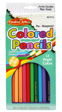 CLI Colored Pencils #67512 Asst. 12s  