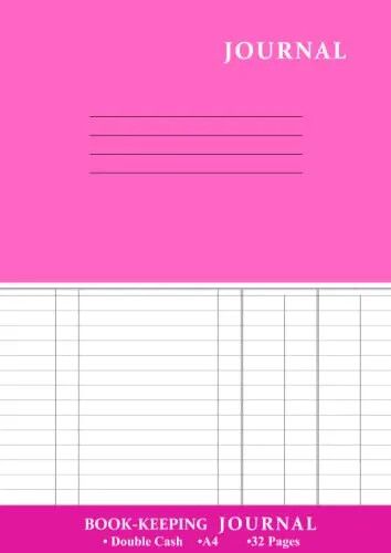 JOURNAL Book Keeping A4 CA3509 Book 52pg