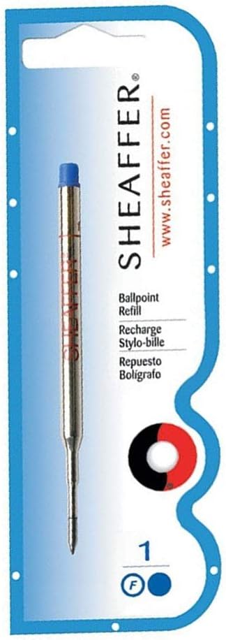 Sheaffer Ballpoint Pen Refill, Black Ink