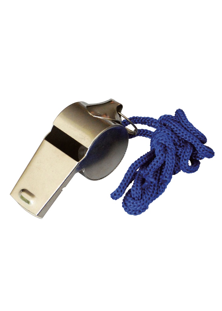 Whistle Metal #97223 W/Lanyard