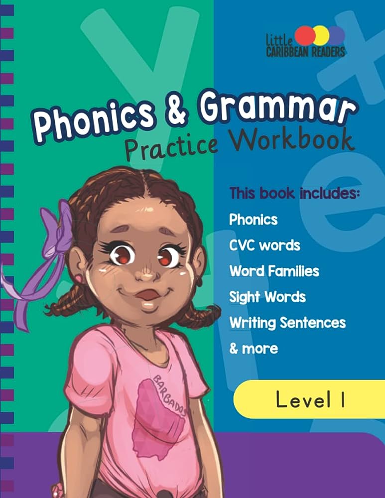 Phonics & Grammar Practice Level 1 Workbook (Pre-K)