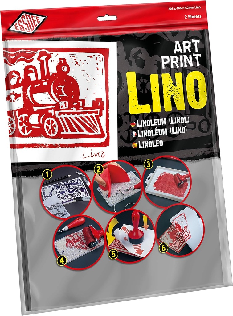 Essdee Art Print Lino 305mm x 203mm x 3.2mm 