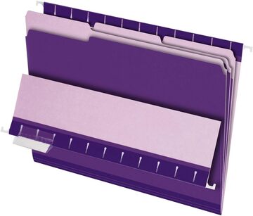 Pendaflex File Folders L/S VIOLET #4210 - Sold Singular