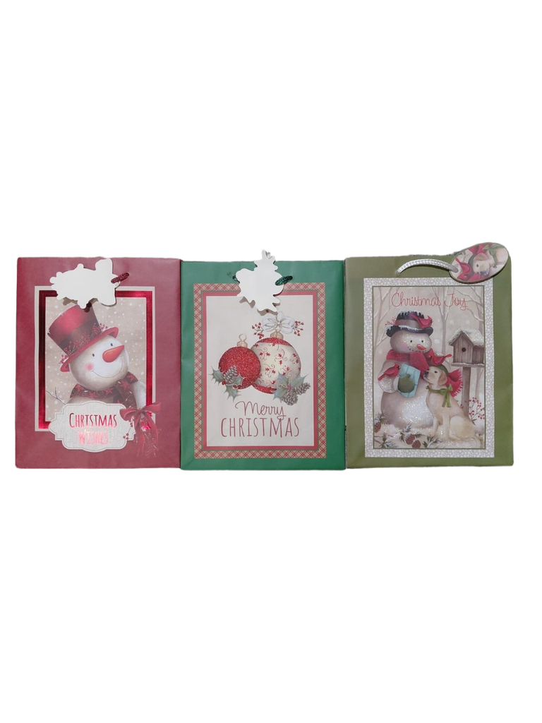 Xmas Medium Gift Bag #CGBT2A-46/48/17/01