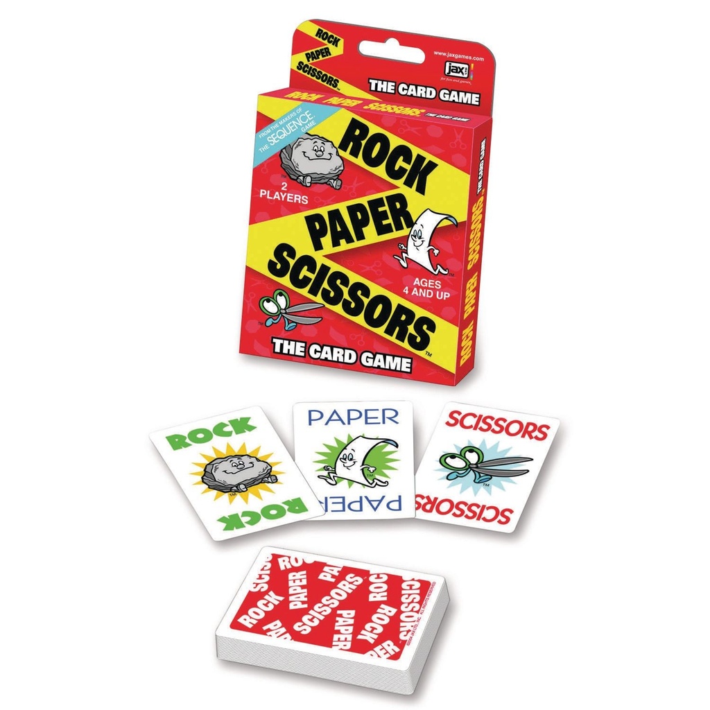 Rock, Paper, Scissors Card Game - Sale