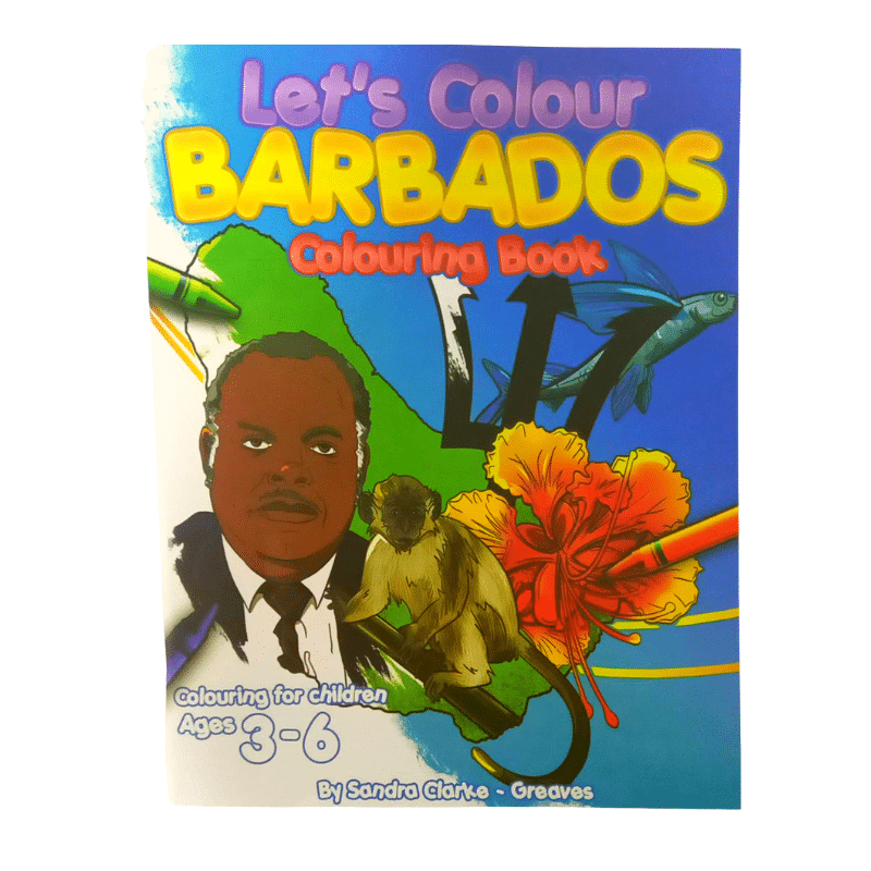Let's Colour Barbados Colouring Book 