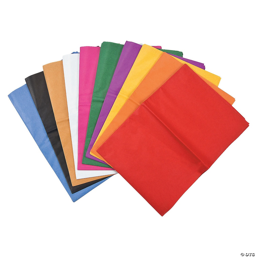 Tissue Paper SOLID COLOURS 20 x 30 (Assorted)