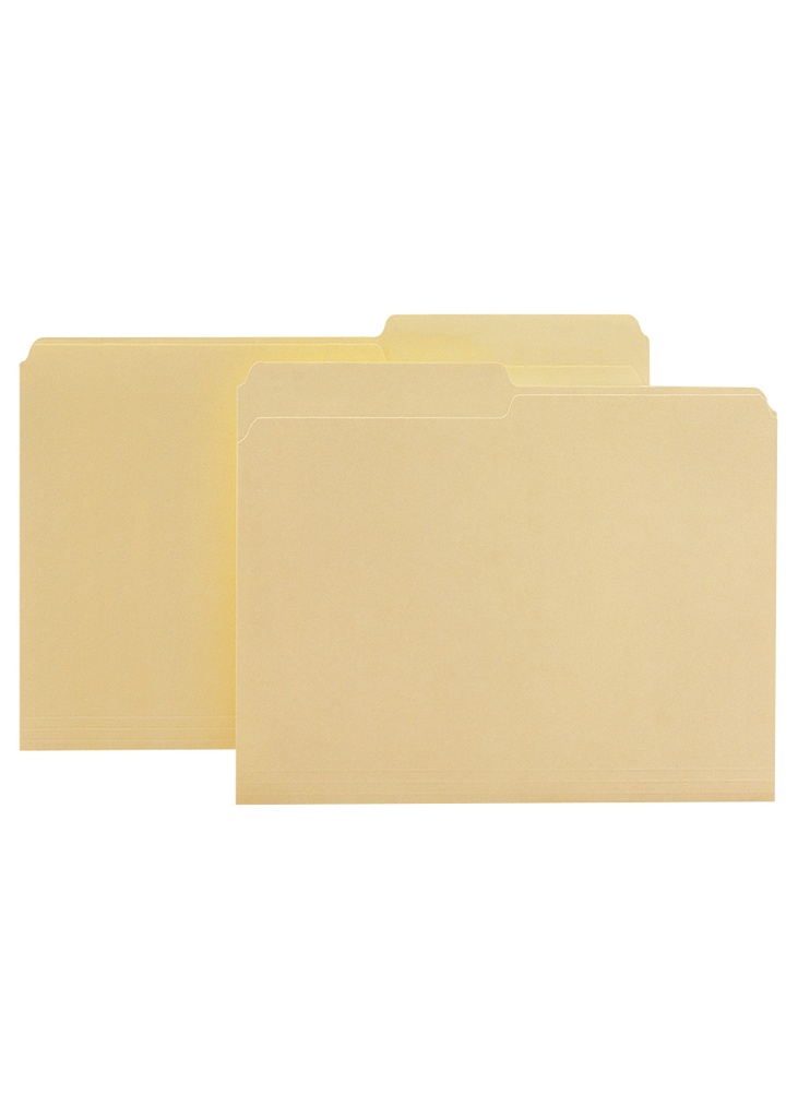 File Folders F/S Manilla - (100/bx - 600ctn)