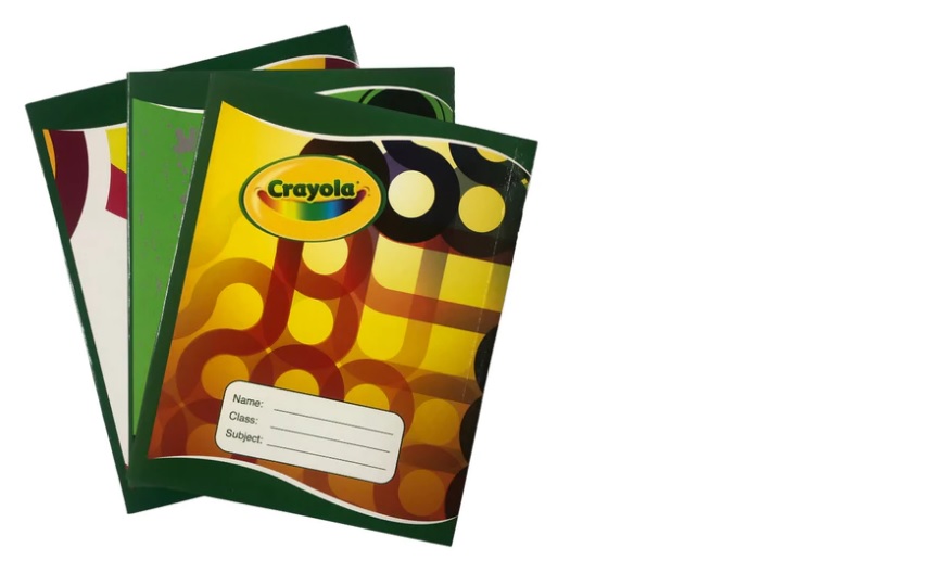 Flexcover Crayola Notebooks 10.25x8 90pg - (80/bale)