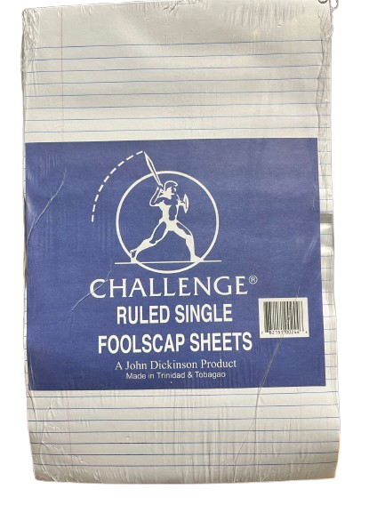 Challenge Ruled F/S Paper Single 480/pk - (14/bx)