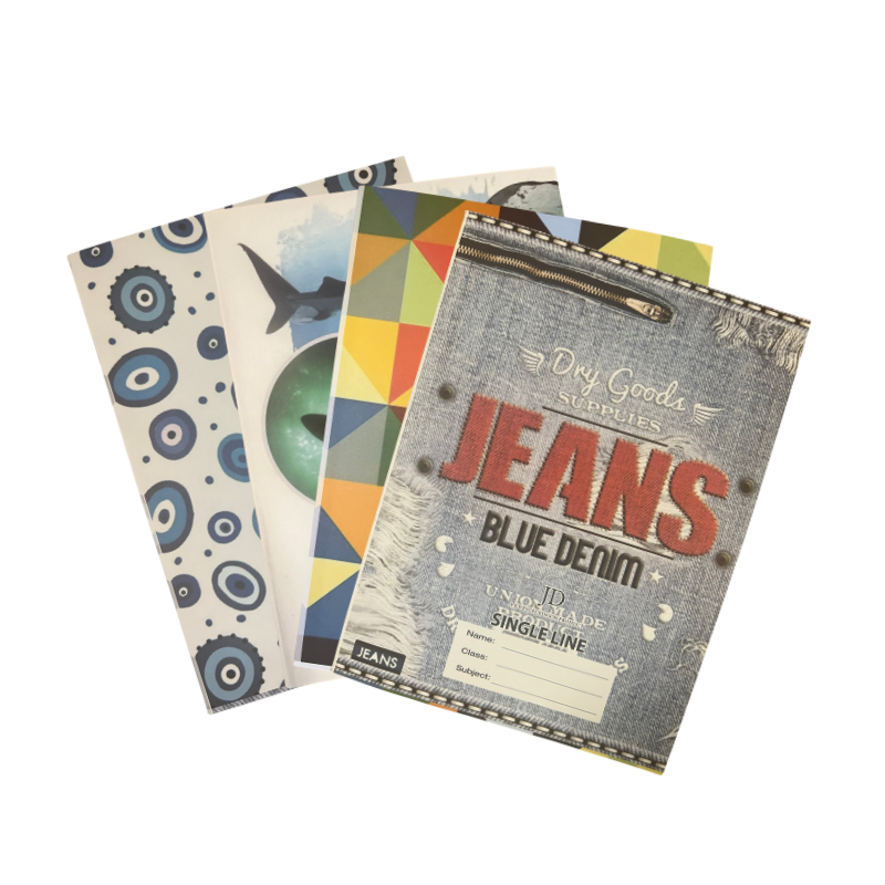 Exercise Books Single Line Assorted 40pg - (288/bale)