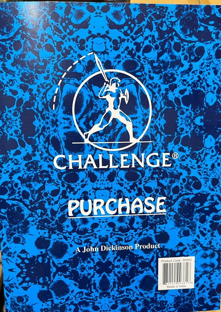 Challenge Softcover PURCHASE Books  - (192/ctn)
