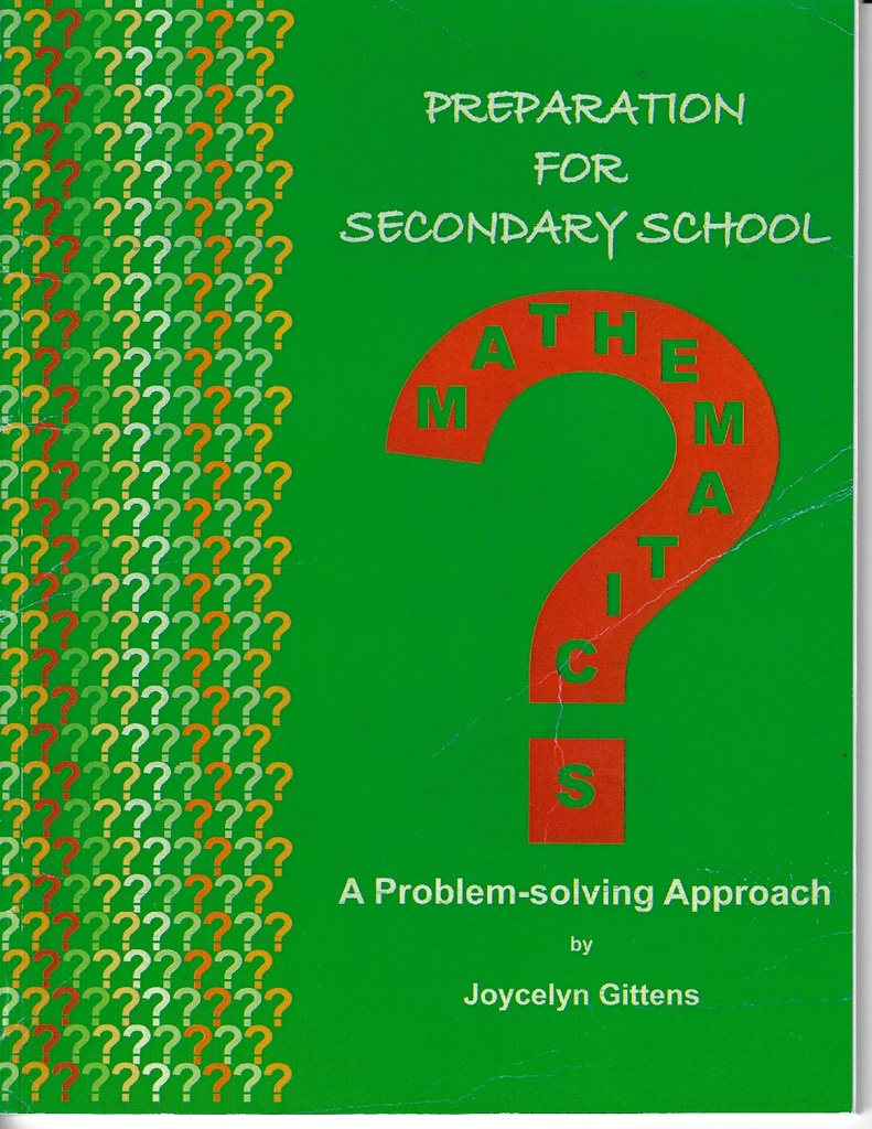 Preparation For Secondary School Math 