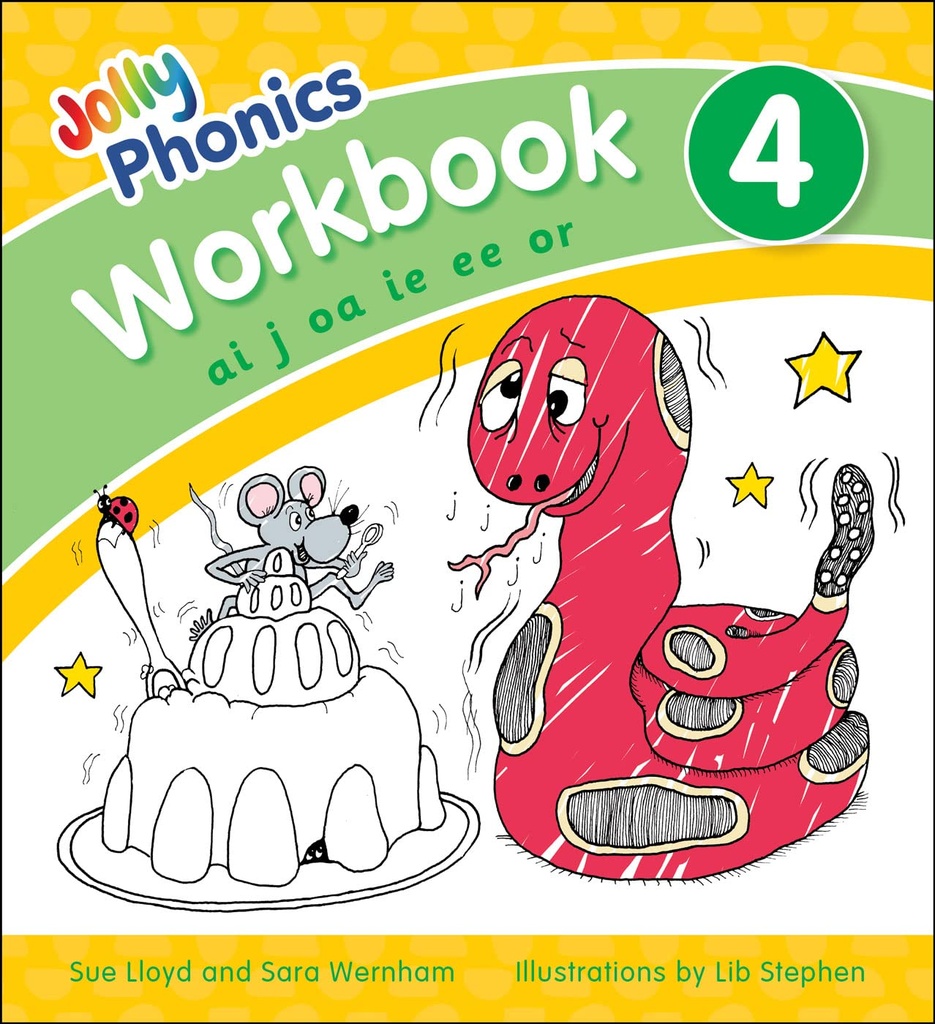 Jolly Phonics Workbook 4 - PRECURSIVE
