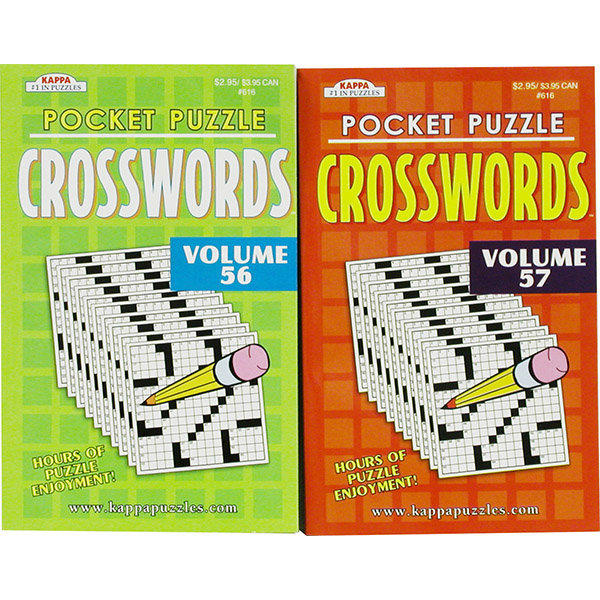 Pocket Puzzle Crosswords Book 72/ctn