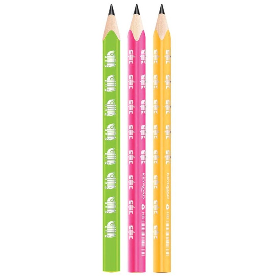 Keyroad Triangular HB Jumbo Pencils - SOLD SINGULAR  