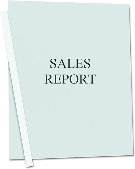 C-Line Report Cover CLEAR L/S with Spine #32557 (Each) - 50/bx