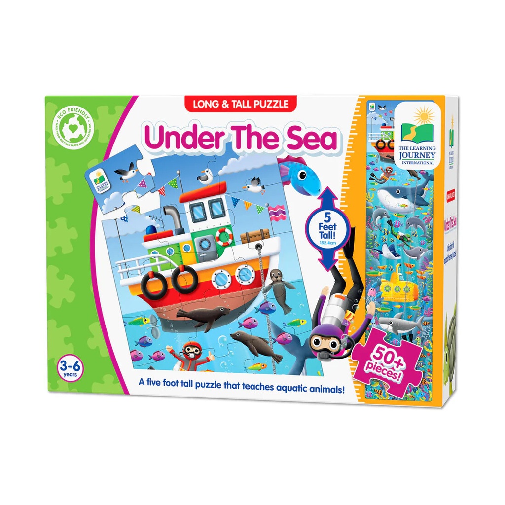 L&T 51pc Under The Sea Puzzle