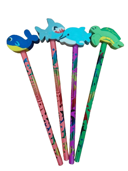 Moon Pencil W/Topper DEEP BLUE SEA  - (36/Tub)
