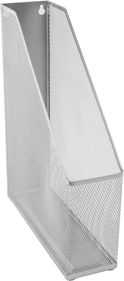 Magazine Rack SILVER Wire Mesh #MR1