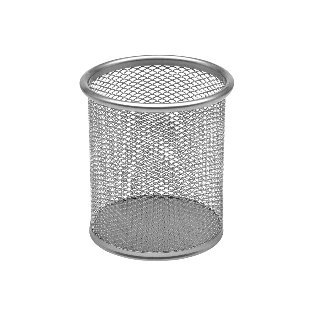 Pen Pot Silver Wire Mesh #PP1