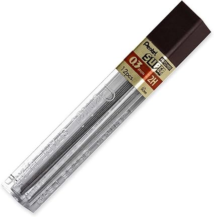 Pentel Lead Refills 0.3mm 2H 