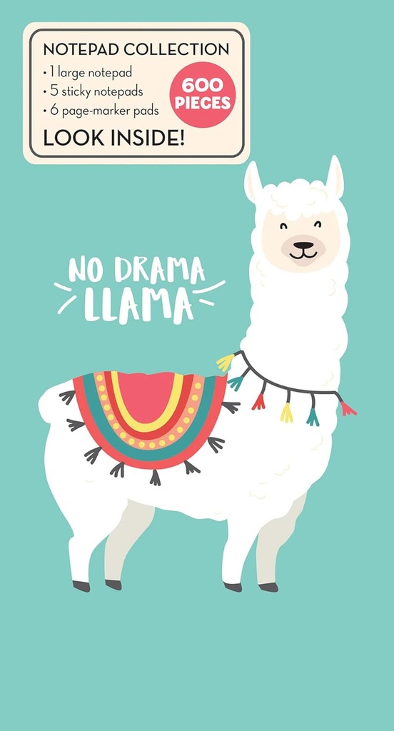 No Drama Llama 5787500 Sticky Notes Set - Sale