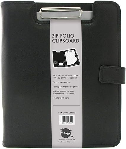 Zip Folio With Clipboard