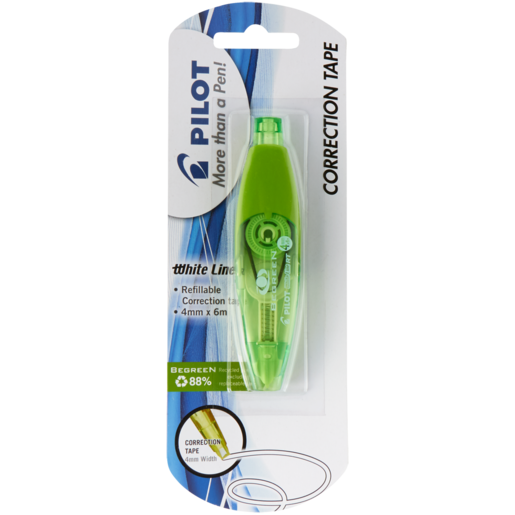 Pilot Correction Tape #ECTE-25-K-4G-BG - (10/bx)
