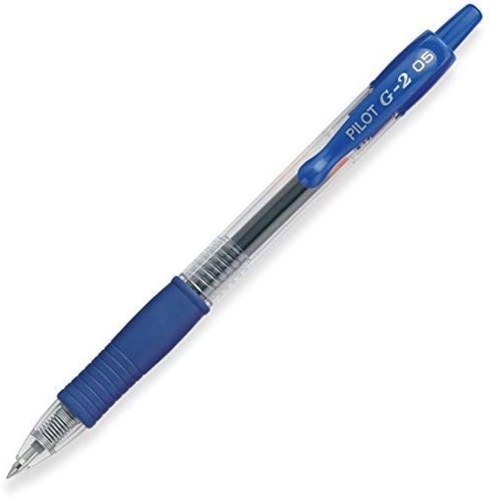 PILOT G-2 Retr Gel BLUE #31003 0.5mm XF Pen - (12/bx)