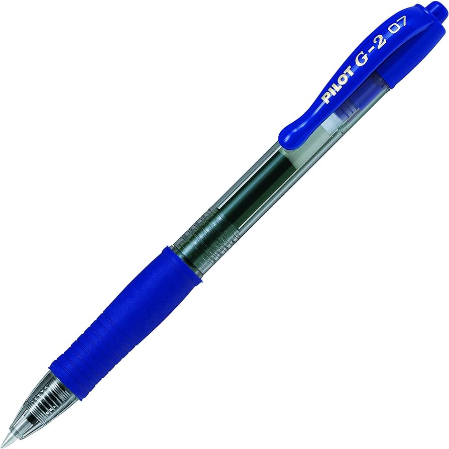 PILOT Retr Gel BLUE #31021 0.7mm Fine Pen - (12/bx)